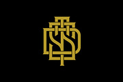 Monogram Letter DTS TSD STD Logo, a Branding & Logo Template by Buqancreative (Thumbnail 3 of 4)