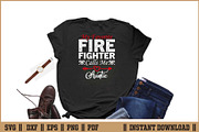 Favorite Firefighter Calls Me Auntie, an Illustration by Handy Arts Studio (Thumbnail 2 of 3)