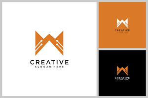 initial letter W logo design, a Branding & Logo Template by quadrazo