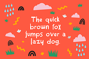 Cacophony - Fun Typeface, a Font by takoliko (Thumbnail 3 of 17)