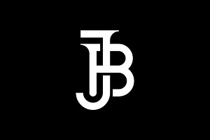 Monogram Initial Letter J B Logo, a Branding & Logo Template by Buqancreative