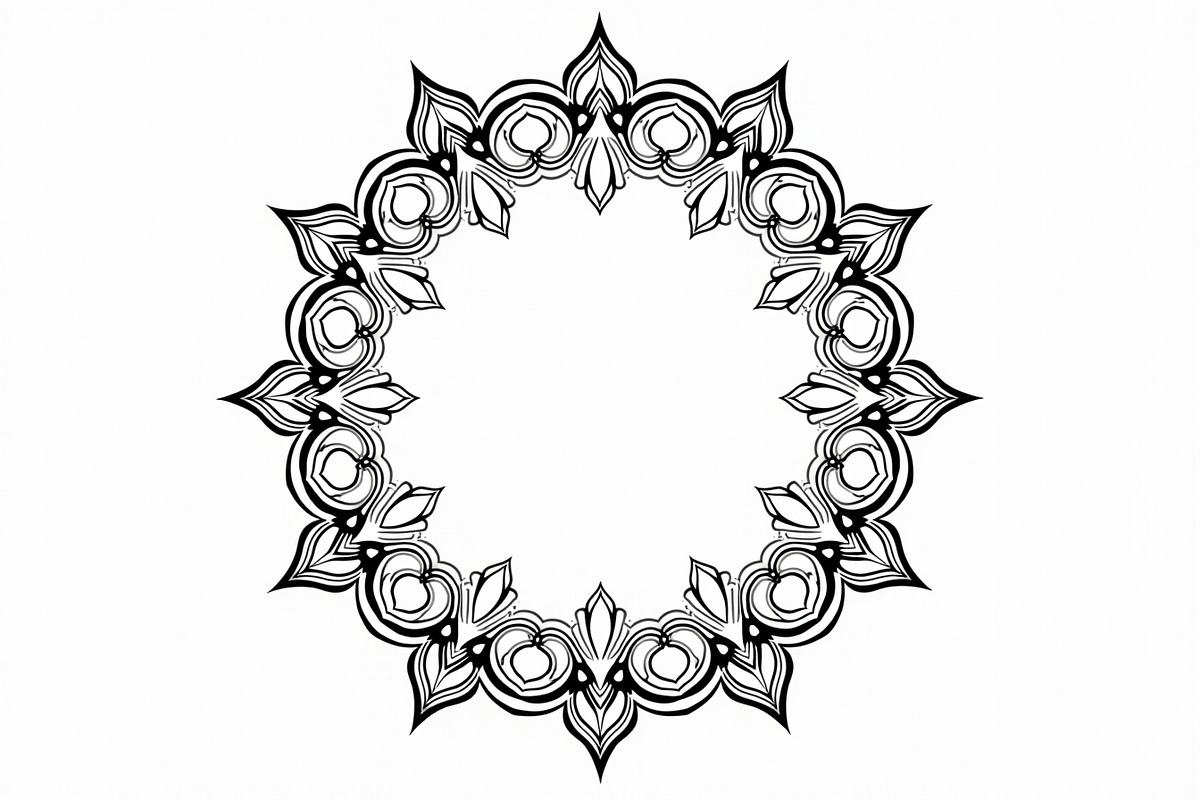Elegant Laser Cut Flourish Bundle, an Illustration by BIPLOB EXPERT (Photo 7 of 9)