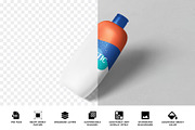 Lotion Bottle Mockup, a Product Mockup by PixelVoyager (Thumbnail 5 of 7)