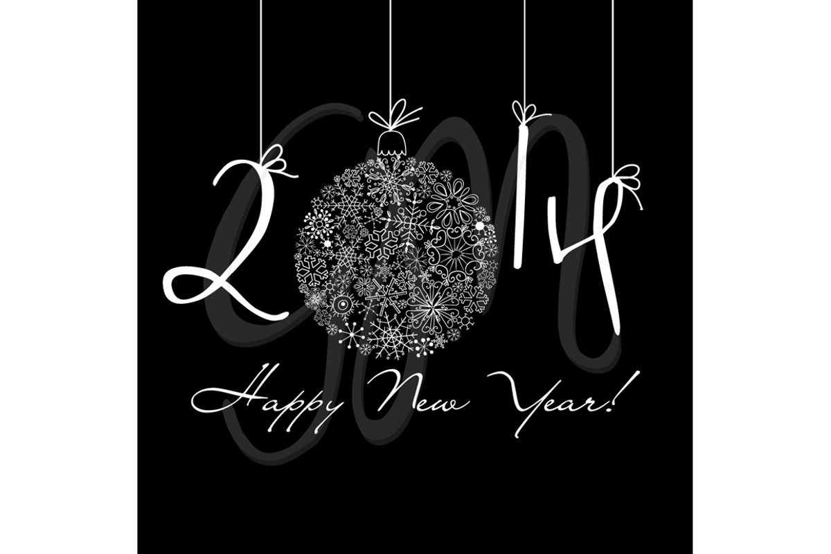 2014 year Digital Clip Art, a Decorative Illustration by GraphicMarket (Photo 3 of 5)
