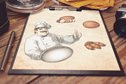 Baker and bakery set, a Templates & Theme by inshader (Thumbnail 5 of 5)