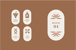 Resort Logos And Branding Elements