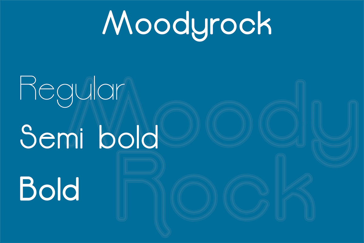 MOODYROCK, a Sans Serif Font by greatypes studio (Photo 9 of 18)
