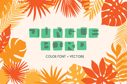 Jungle Bird, a Sans Serif Font by Midnight Grim