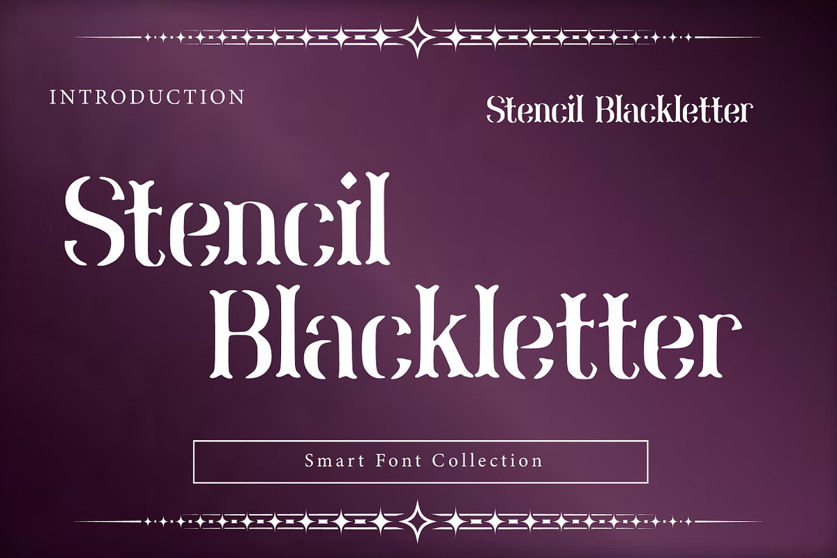 Blackletter Mix Mega Bundle Font, a Blackletter Font by Wow Magic (Photo 17 of 20)