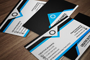Corporate Business Card CM053, a Business Card Template by annozio (Thumbnail 1 of 4)
