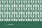 Checkered Painted Seamless Patterns, a Pattern Graphic by Basia Stryjecka (Thumbnail 11 of 17)