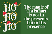 Merry Advent - Christmas Font, a Serif Font by Rishsketch (Thumbnail 7 of 15)