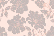 Peony flower pattern, a Pattern Graphic by Polanika (Thumbnail 11 of 12)