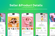 Live Shopping Mobile App Figma UI, an UI Kit Template by RiveupDigital (Thumbnail 6 of 9)