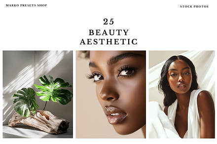 25 Melanin Beauty Stock Images, a Beauty & Fashion Photo by MarkoPresets