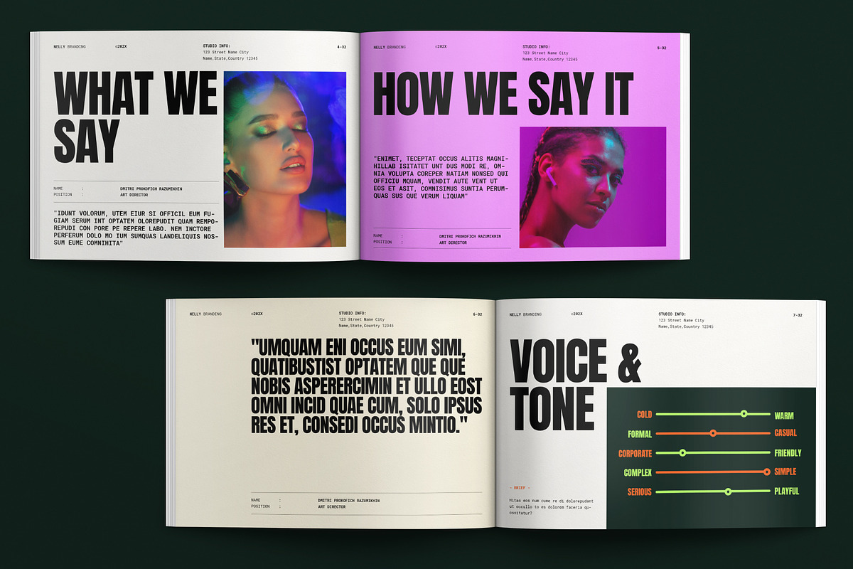 Brand Identity Guidelines Landscape preview 3