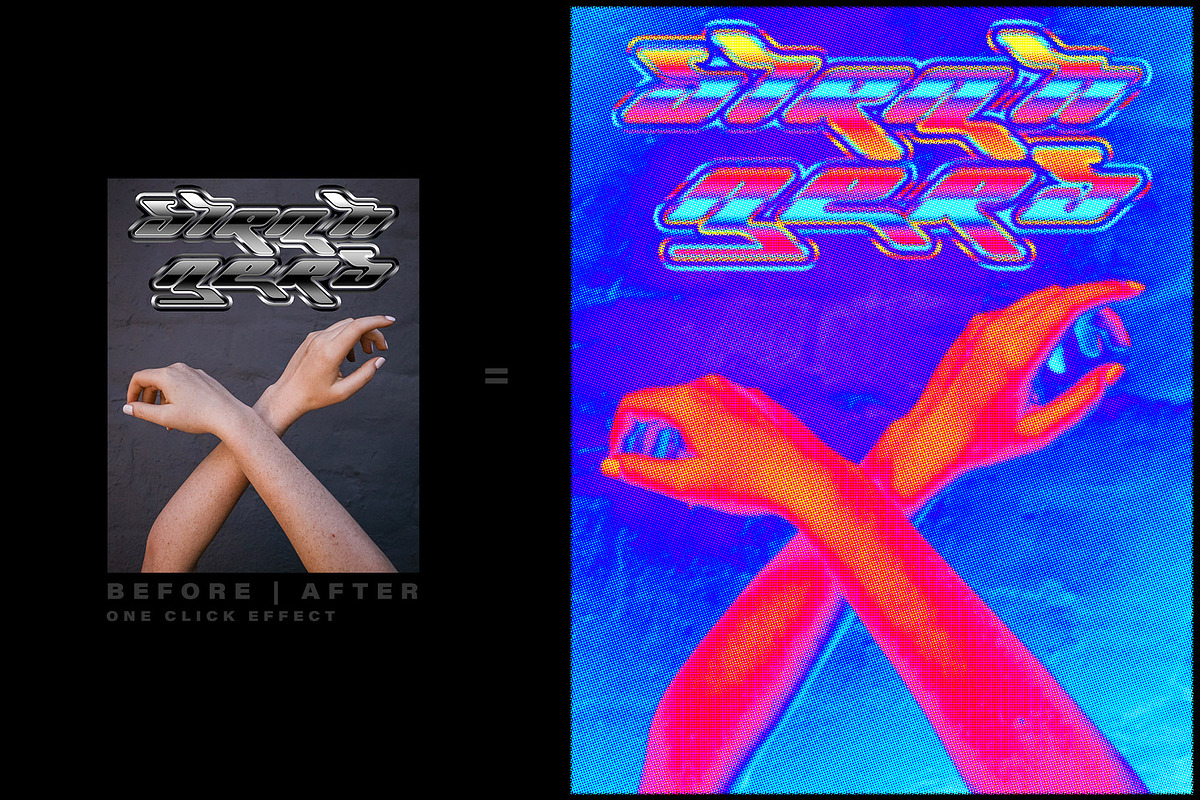 Spectrum Halftone Effect Action, an Action Add-On by bangingjoints (Photo 3 of 8)