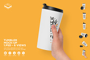 Tumbler Mock-up, a Cups & Container Mockup by Branda Keeps (Thumbnail 1 of 17)