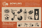Retro Bowling, an Illustration by Retro Machine (Thumbnail 2 of 6)