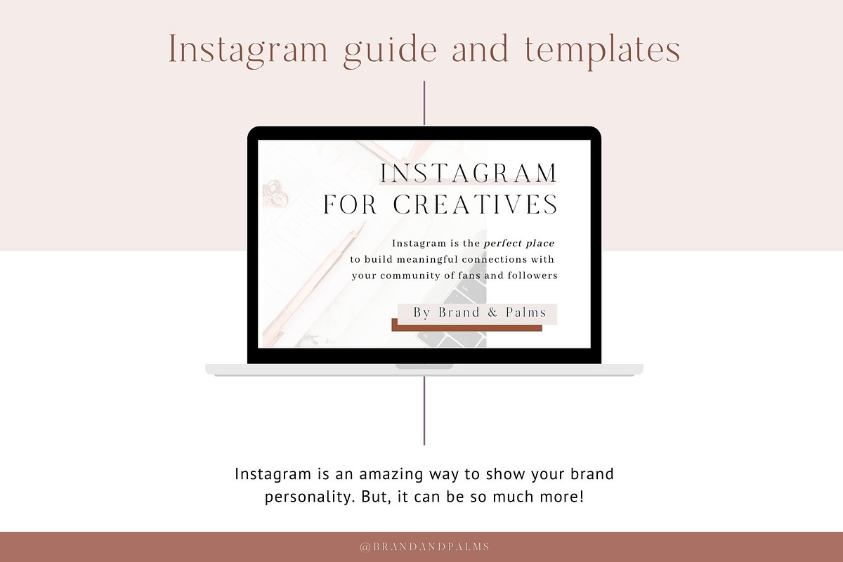 Instagram DIY Templates + Guide, a Social Media Template by Brand & Palms (Photo 3 of 10)