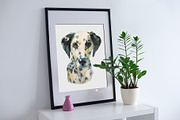 Sherlock dogs Watercolor set, an Animal Illustration by Malena (Thumbnail 6 of 6)