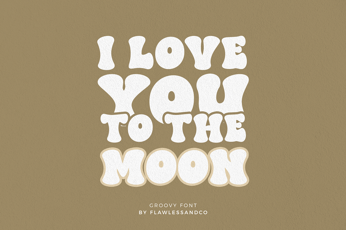 Wild Kinder - Groovy Font, a Font by Flawless And Co (Photo 8 of 9)