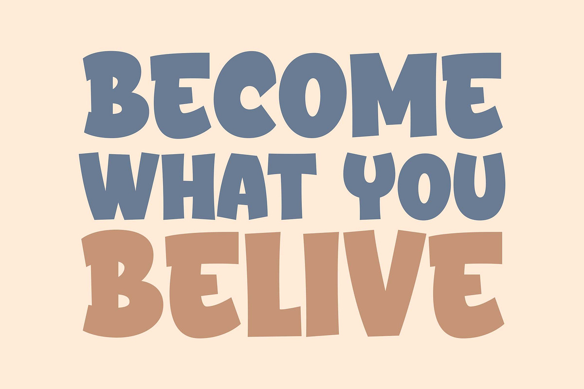 Helsky a Playful Font, a Font by Blankids Studio (Photo 3 of 7)