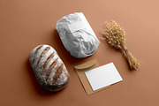 Bakery branding mockup, a Packaging Mockup by Mocklux (Thumbnail 2 of 2)