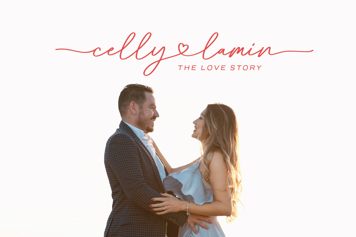 Your Love - Romantic Wedding Font, a Script Font by Typebae (Photo 4 of 8)