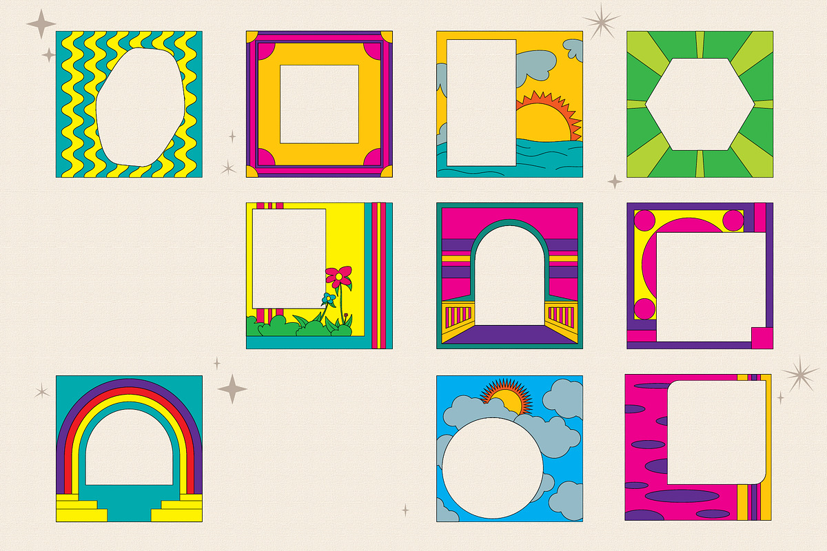 20 groovy template, a Social Media Template by Pikgura (Photo 3 of 3)