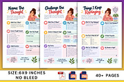 The Overthinking Recovery Journal, a Stationery Template by Designmela01 (Thumbnail 4 of 6)