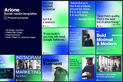 Arione Instagram template pack, a Social Media Template by MindMuse (Thumbnail 1 of 9)