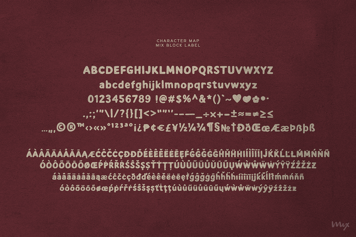 Block Label — Handwritten Sans Serif, a Sans Serif Font by Mix Fonts (Photo 2 of 8)