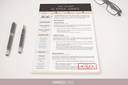 Sales Assistant Resume CV Template, a Resume Template by HIRED Design Studio (Thumbnail 8 of 11)