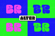Bubble Brown Typeface, a Symbol Font by alit design (Thumbnail 10 of 23)