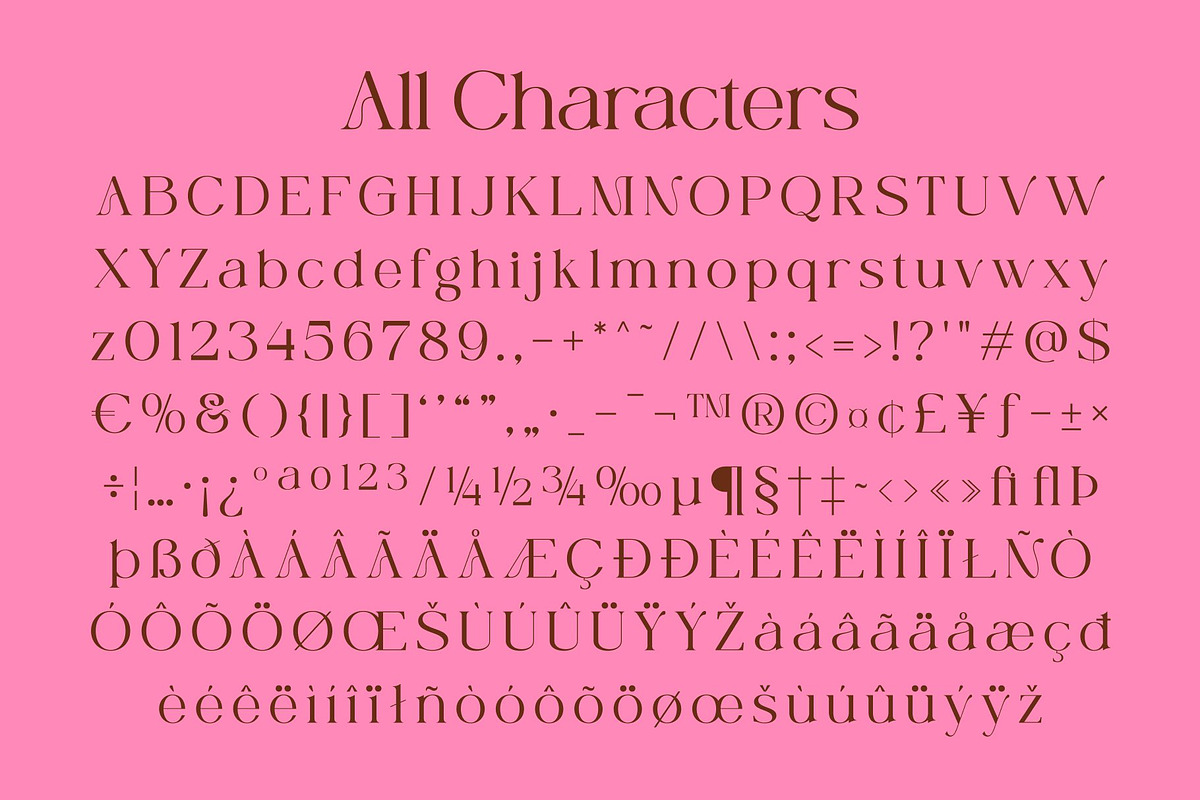 CS Nevada – Art Nouveau Font, a Serif Font by Craft Supply Co. (Photo 8 of 8)