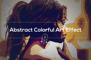 Abstract Colorful Art Effect