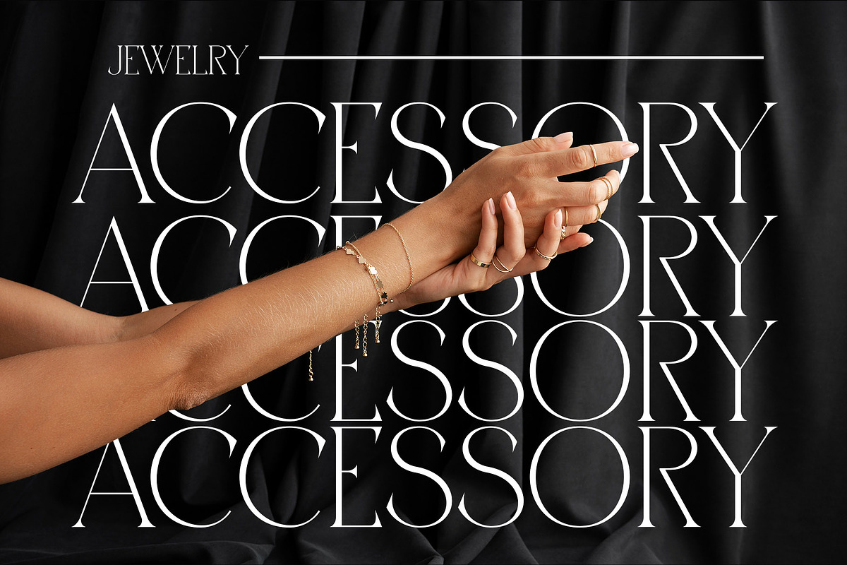 Mabrina Elegant Ligature Serif, a Serif Font by Alfinart (Photo 6 of 9)