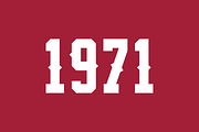Strong Side Numeral Set, a Serif Font by Port Design Company (Thumbnail 6 of 7)