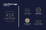 Elegant Law Firm Logo Bundle, a Branding & Logo Template by Dyn Studio (Thumbnail 1 of 6)