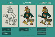 Versatile Brush Kit for Procreate, a Brush Add-On by Brian Ritter Design (Thumbnail 3 of 7)
