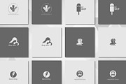 50 + Black and White Logo, a Branding & Logo Template by Aji Gallery (Thumbnail 10 of 14)