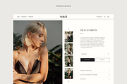 SALE - Soleil | E-commerce UI Kit, a Landing Page Template by Ghostpixel (Thumbnail 5 of 9)