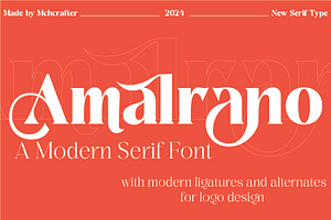 Amalrano Modern Serif Display Font