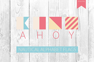 Nautical Alphabet Flags
