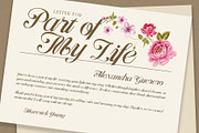 The Disma Calligraphy Script Font, a Script Font by Elegant Font (Thumbnail 5 of 10)