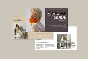 Service Guide Template CANVA