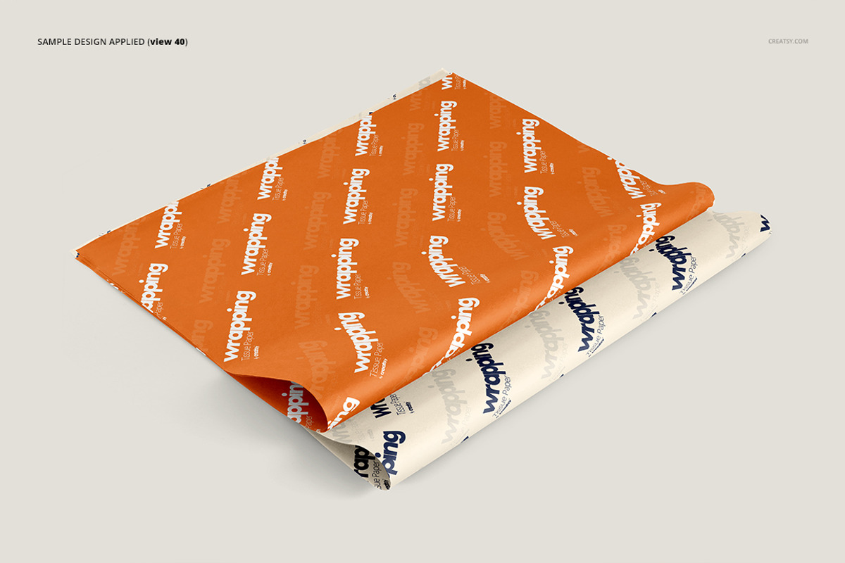 Wrapping Tissue Paper Mockup Set, a Pens & Pencil Mockup by creatsy5 (Photo 46 of 54)