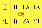 Badiek Serif Display, a Serif Font by timelesstype.co (Thumbnail 11 of 15)