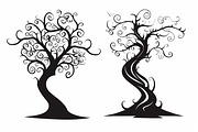 Tree Laser Cut Bundle | Decorative T, a Graphic by BIPLOB EXPERT (Thumbnail 5 of 11)